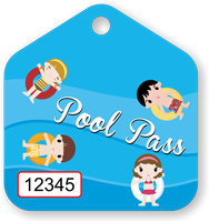 Pool Pass In Pentagon Shape Kids Life Ring