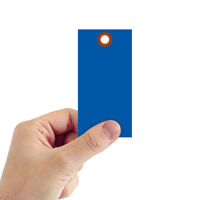 Tyvek Shipping Tag Blue
