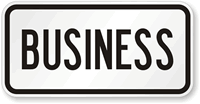 Route Marker Sign
