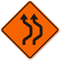 (2 Lanes) Sign