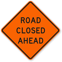 Ahead  Traffic Sign