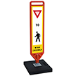 FlexPost Portable Kit: Frame and 2 Printed Signs