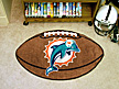 Logo Fan Mat Miami Dolphins