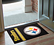 Logo Fan Mat Pittsburgh Steelers