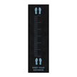 Keep Your Distance Message Mat