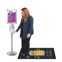 Workplace safety commitment floor mat