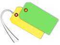 Colored and Fluorescent Tags